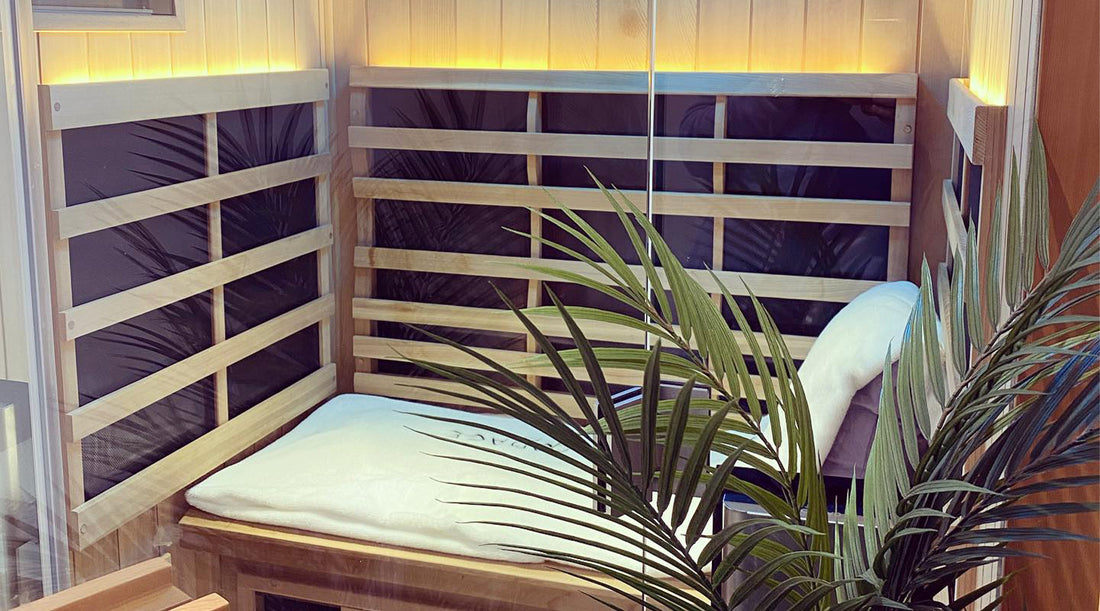 The amazing benefits of our infrared sauna pod